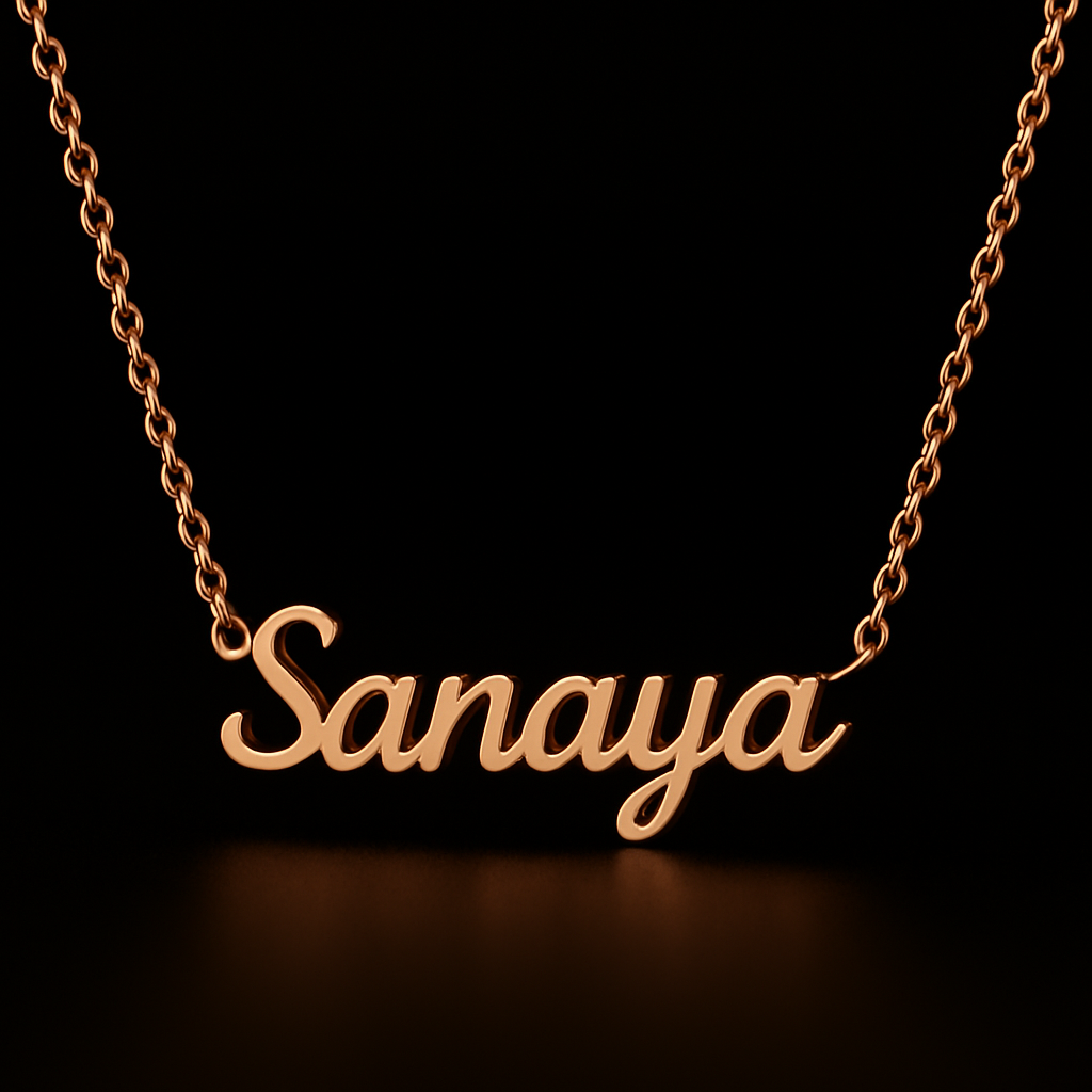 Mina – Personalized Name Necklace