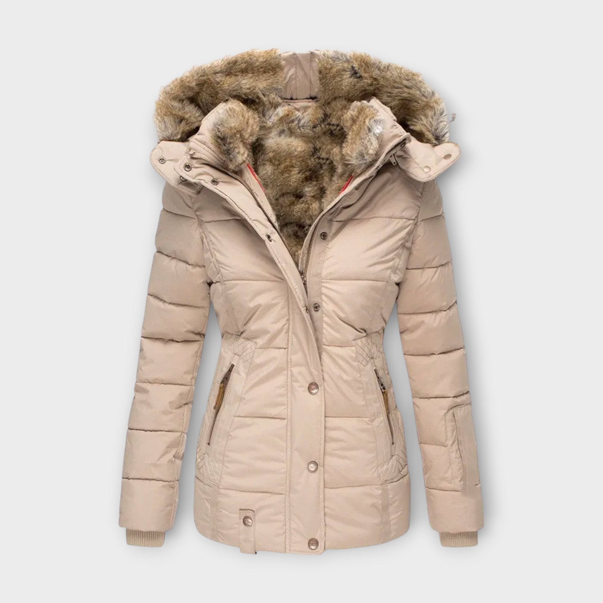 Emyra – Winter Jacket with Fur Hood