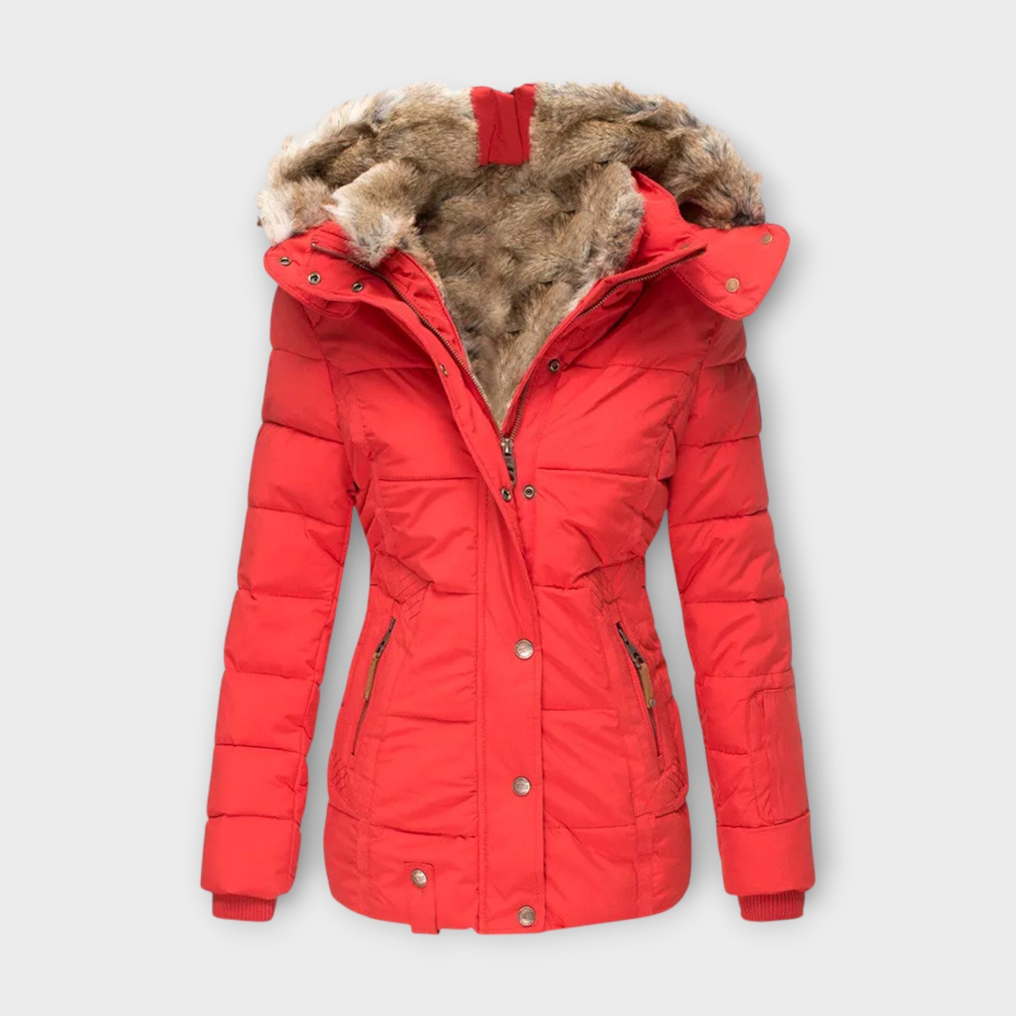 Emyra – Winter Jacket with Fur Hood