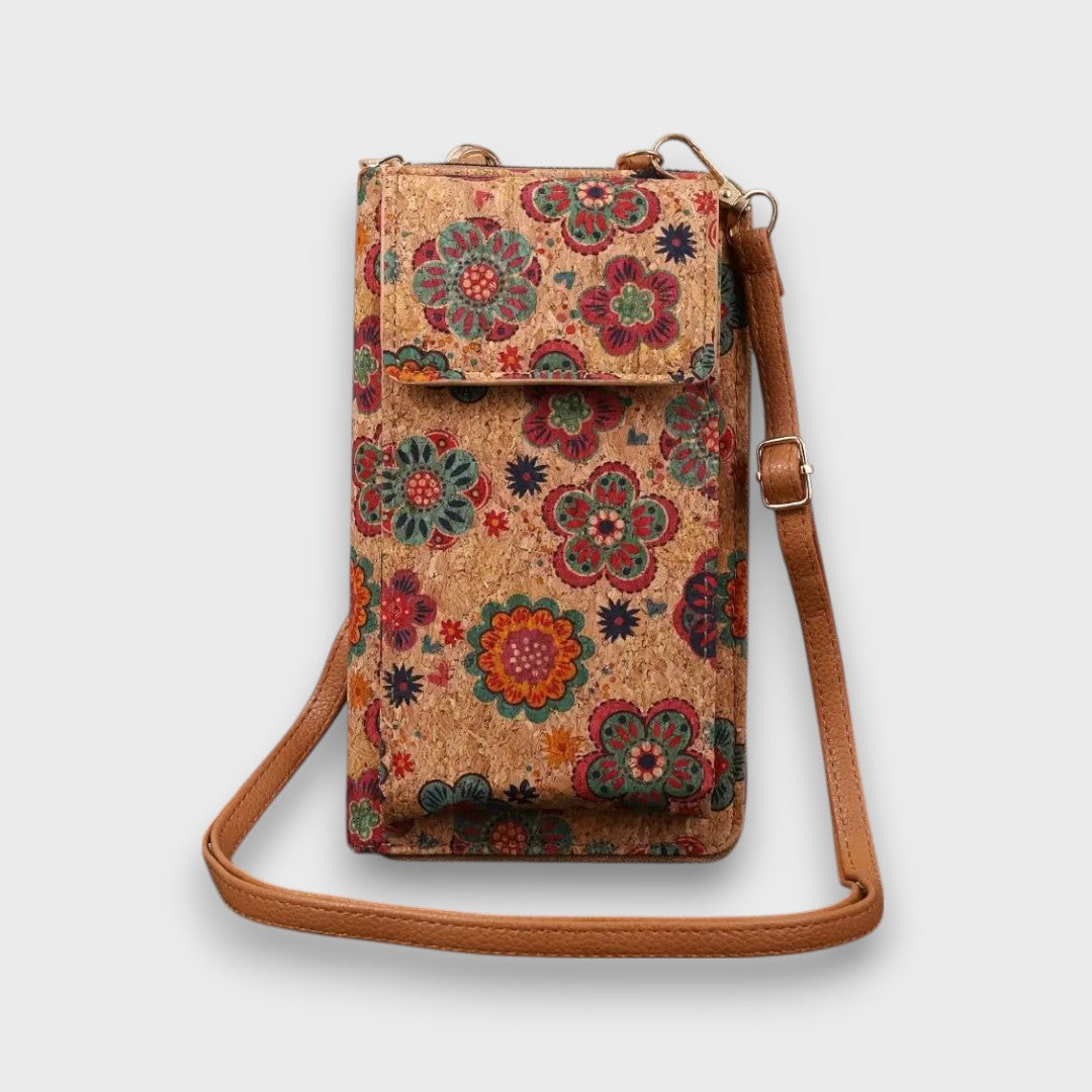 Floretta – Boho Crossbody with Floral Print