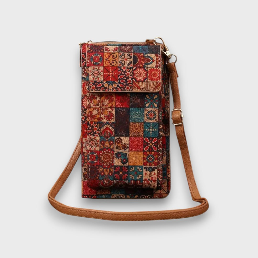 Floretta – Boho Crossbody with Floral Print