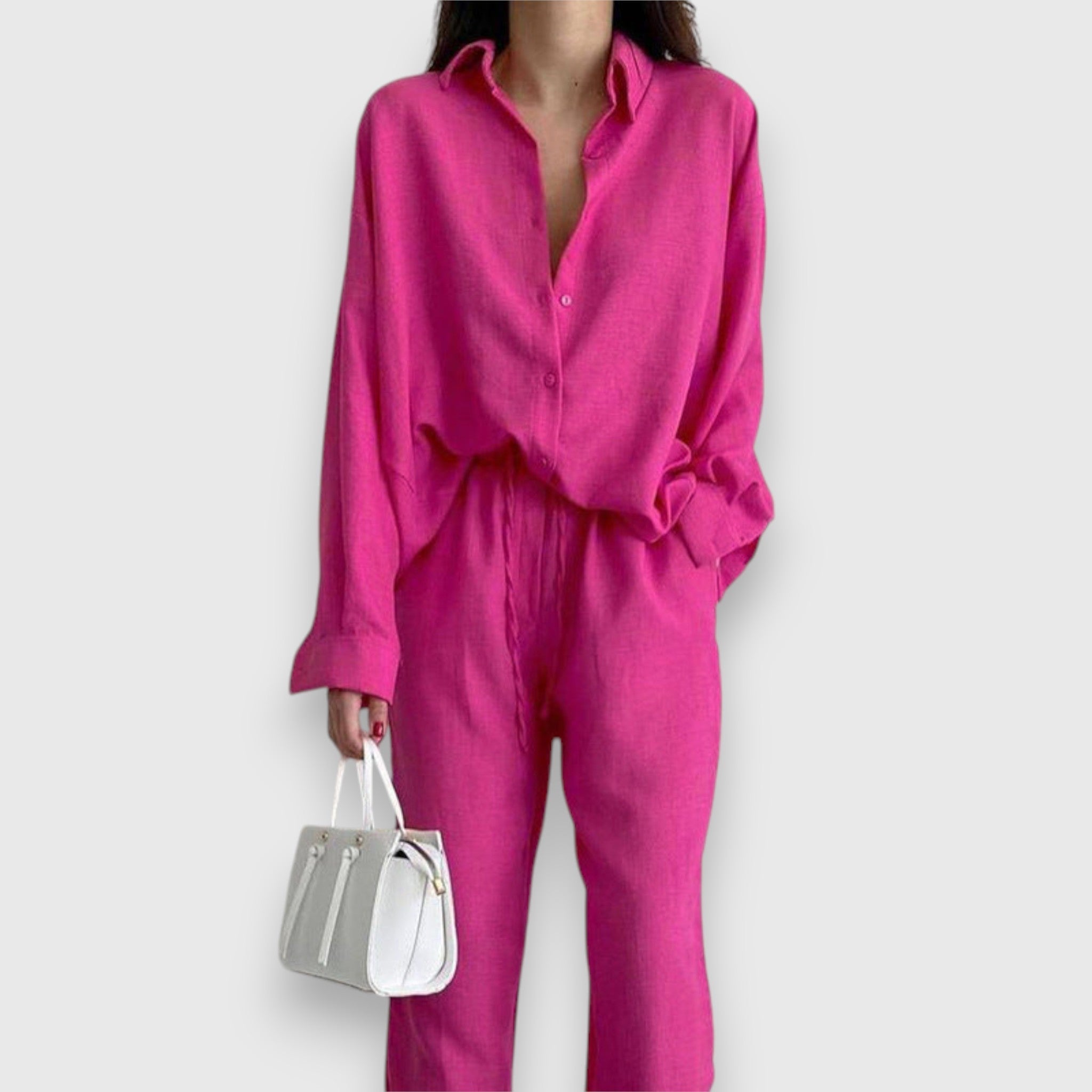 Luisa – Summer Set with Blouse and Wide Pants