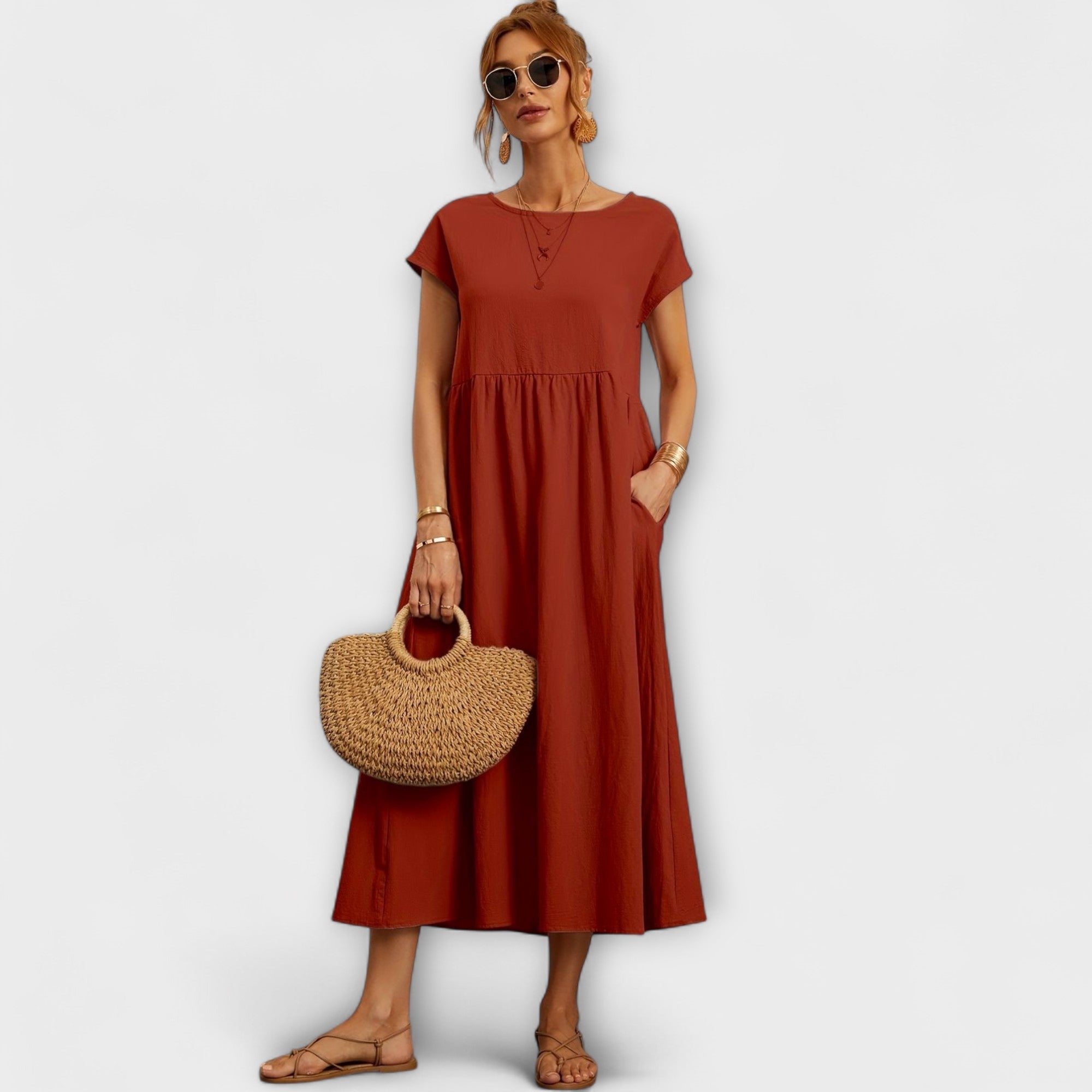 Leona – Lightweight Dress with Summery Ease