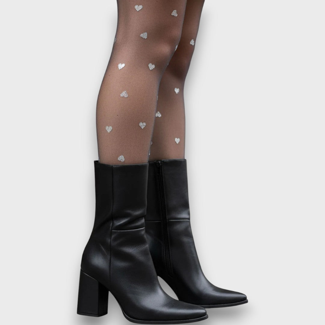 Lorviera – Classic brown heeled boots