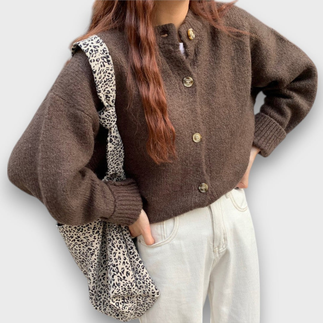 Celore – Warmer Cardigan in Mocha