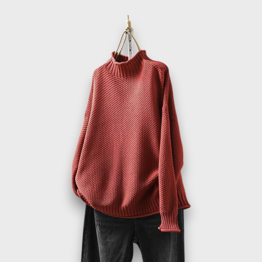 Clairie – Textured Knit Sweater