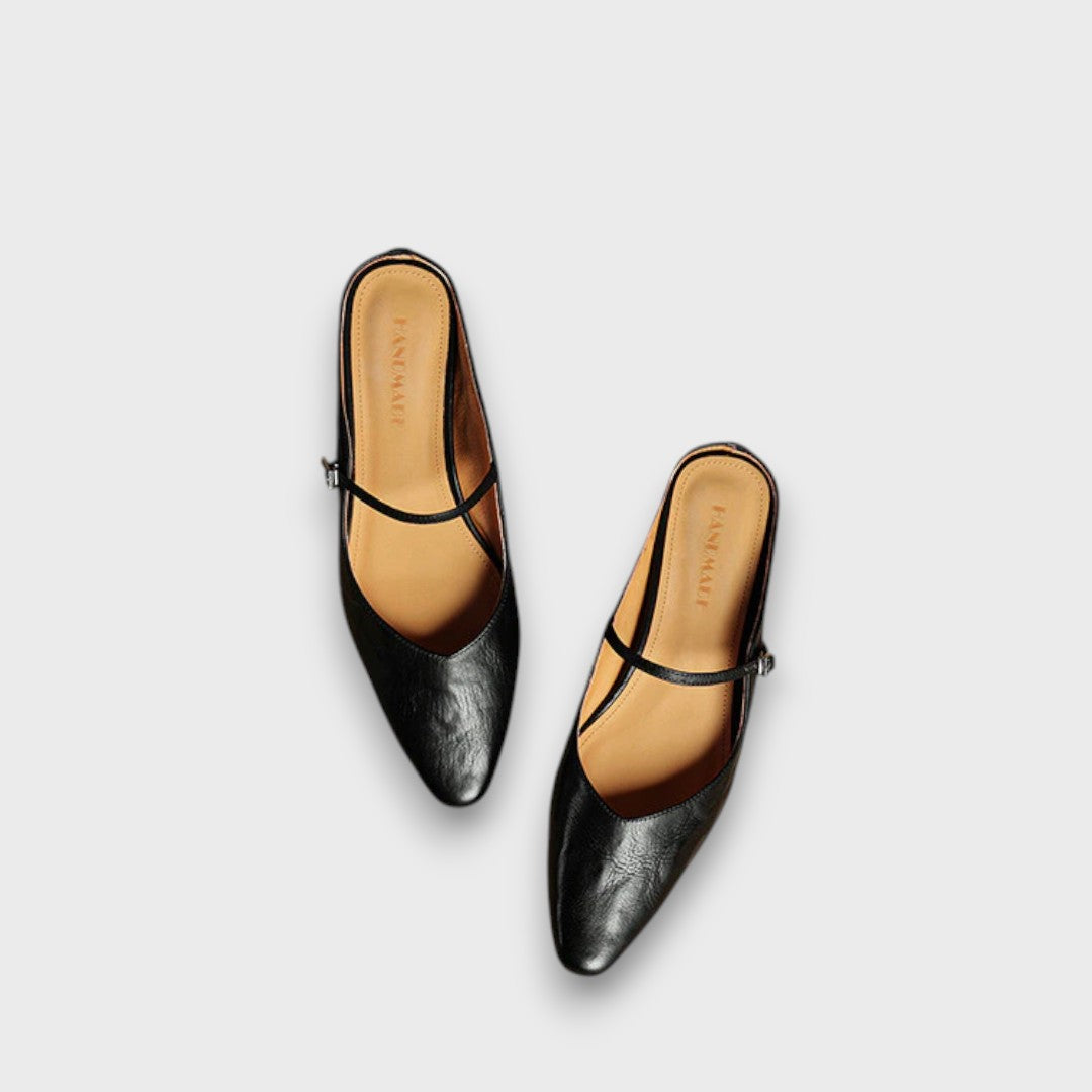 Ornella – Elegant Mules with Straps
