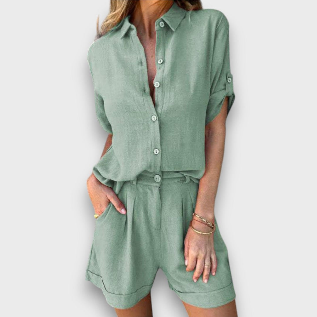 Pauline – Summer Two-Piece with Timeless Elegance