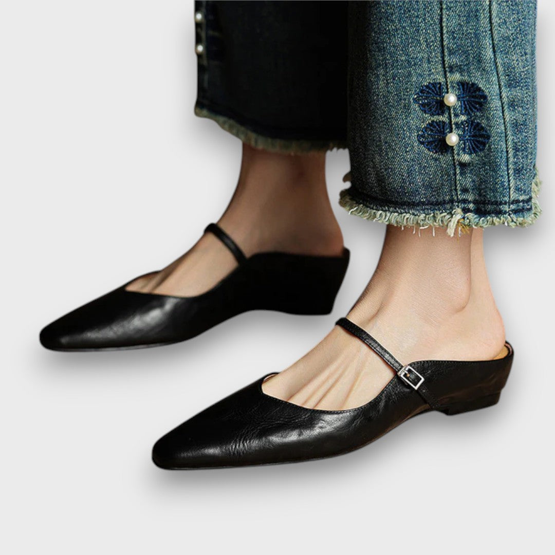 Ornella – Elegant Mules with Straps