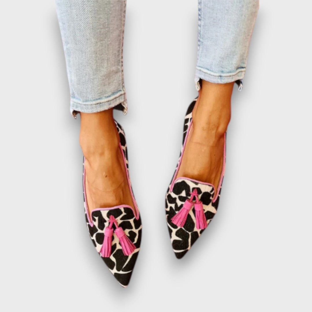 Maura – Statement Loafer with Fringes