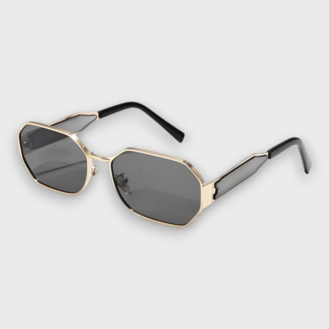 Jaylynne – Geometric Metal Sunglasses