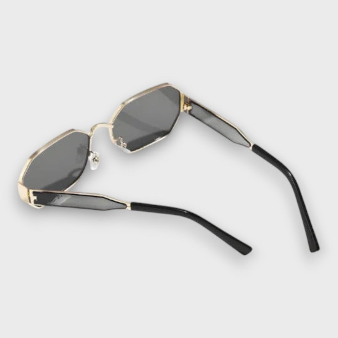 Jaylynne – Geometric Metal Sunglasses