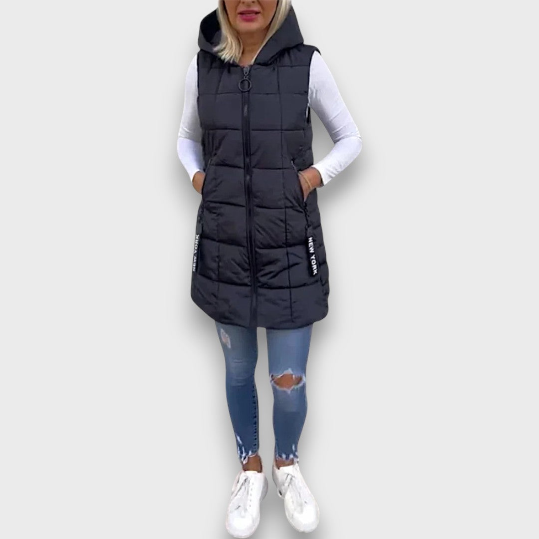 Elvane – Sleeveless padded coat