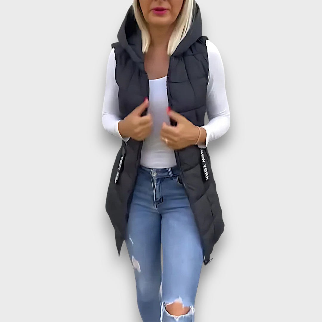 Elvane – Sleeveless padded coat