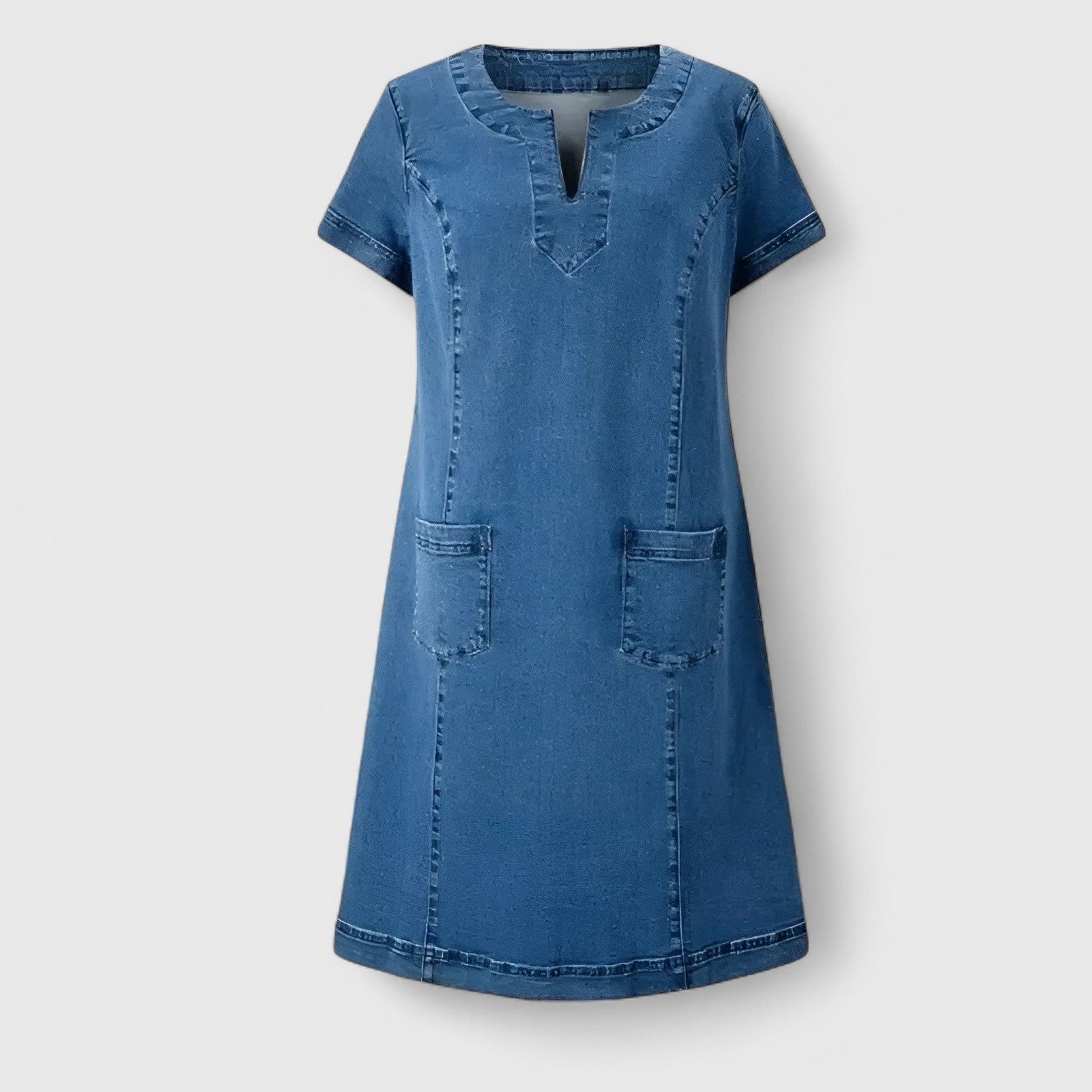 Christine | Denim Dress