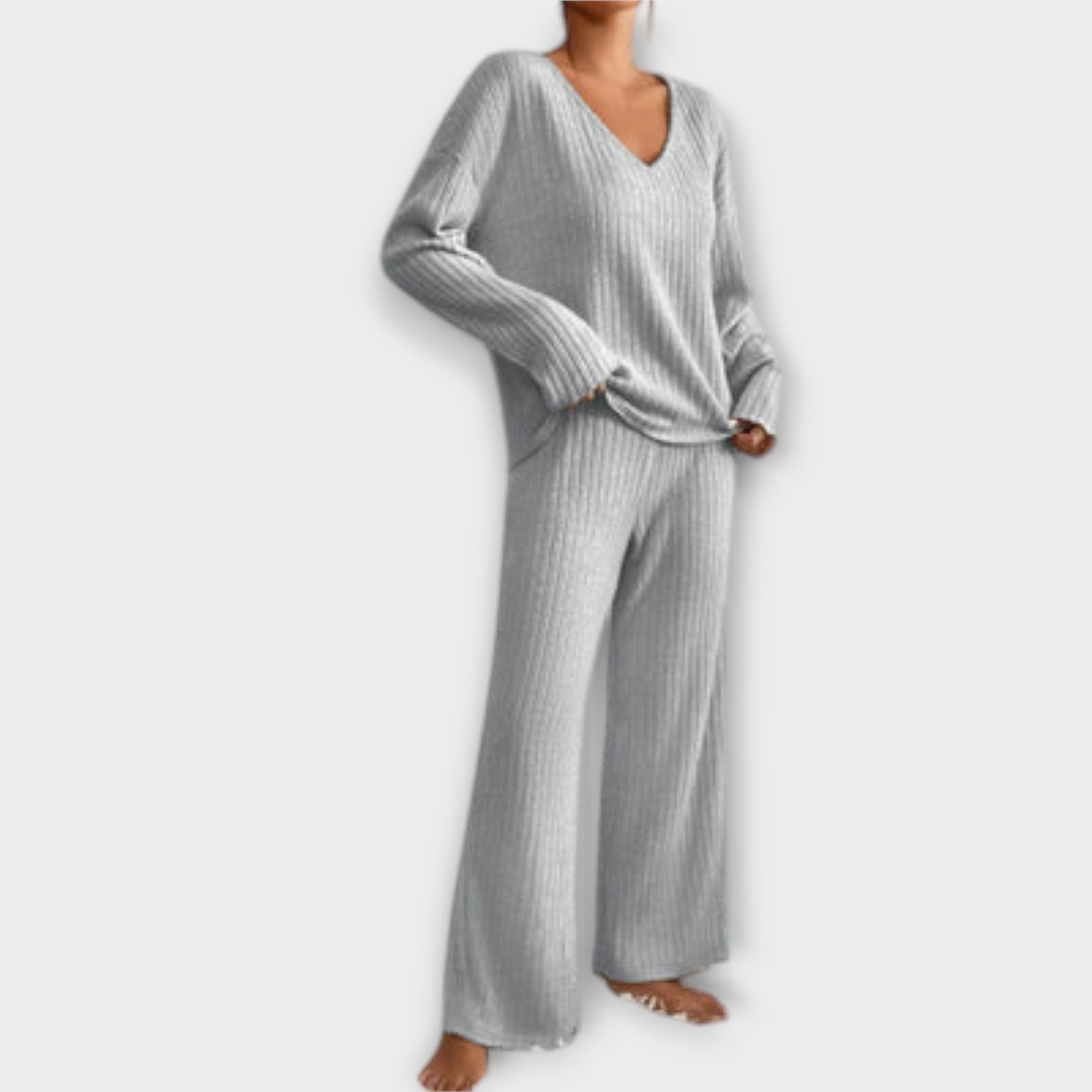 Milarae – Lounge Set with Gentle Knit Flow