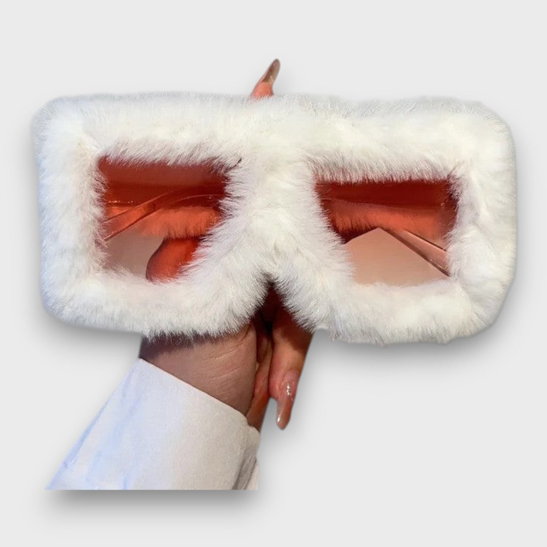Kambriah – Faux-Fur Statement Sunglasses