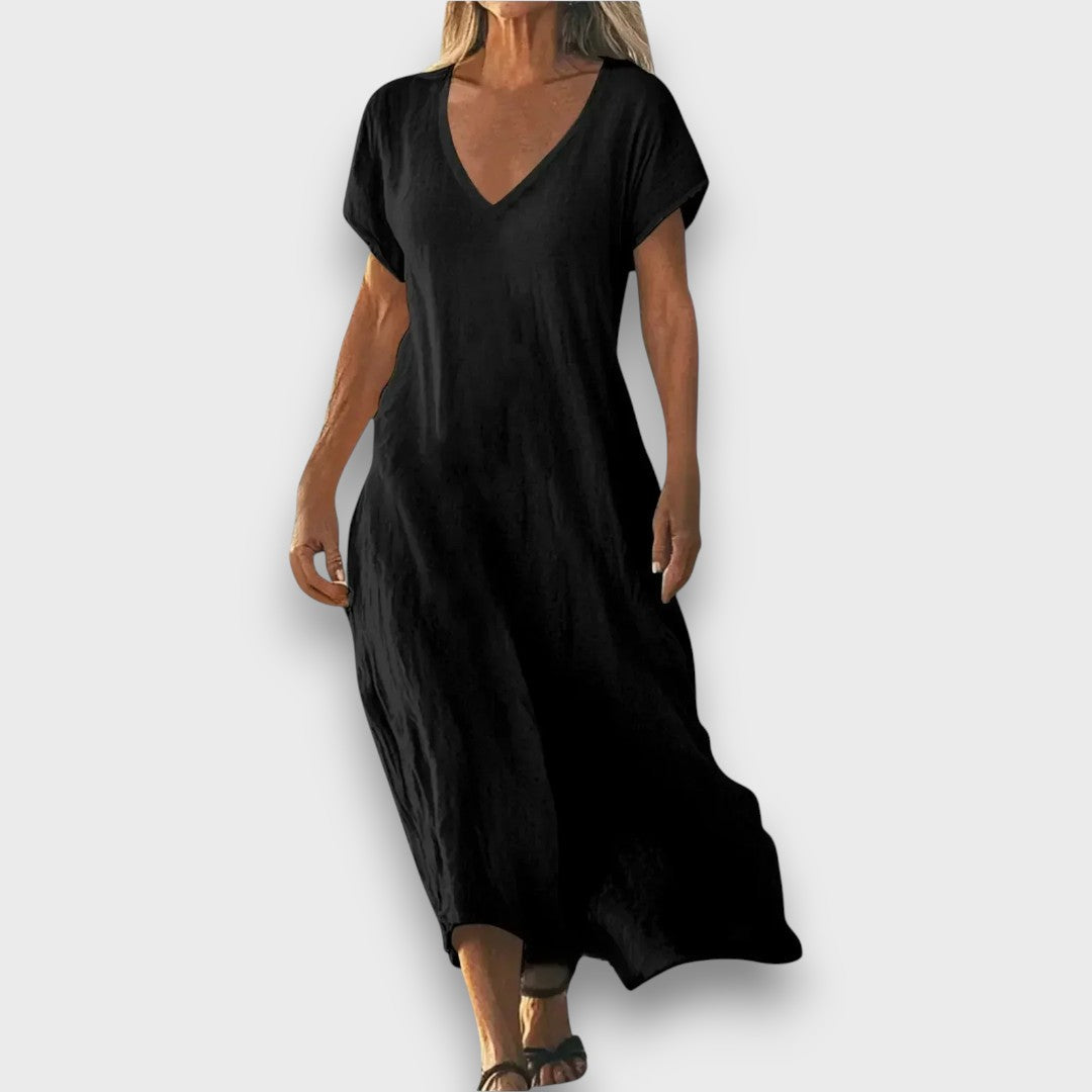 Roselynn – Flowing Summer Maxi Dress