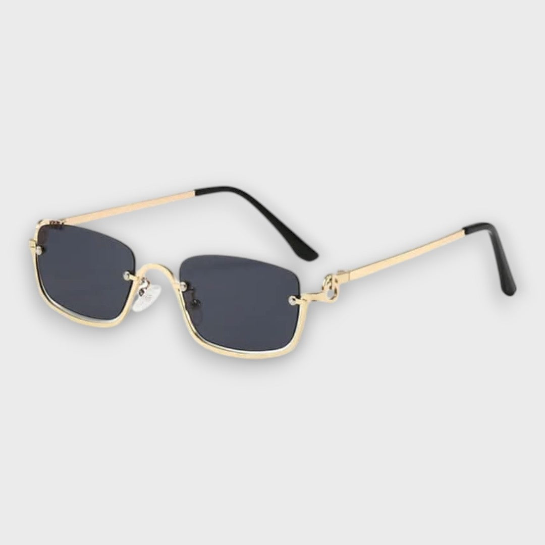 Harlyn – Modern Gold-Accent Sunglasses