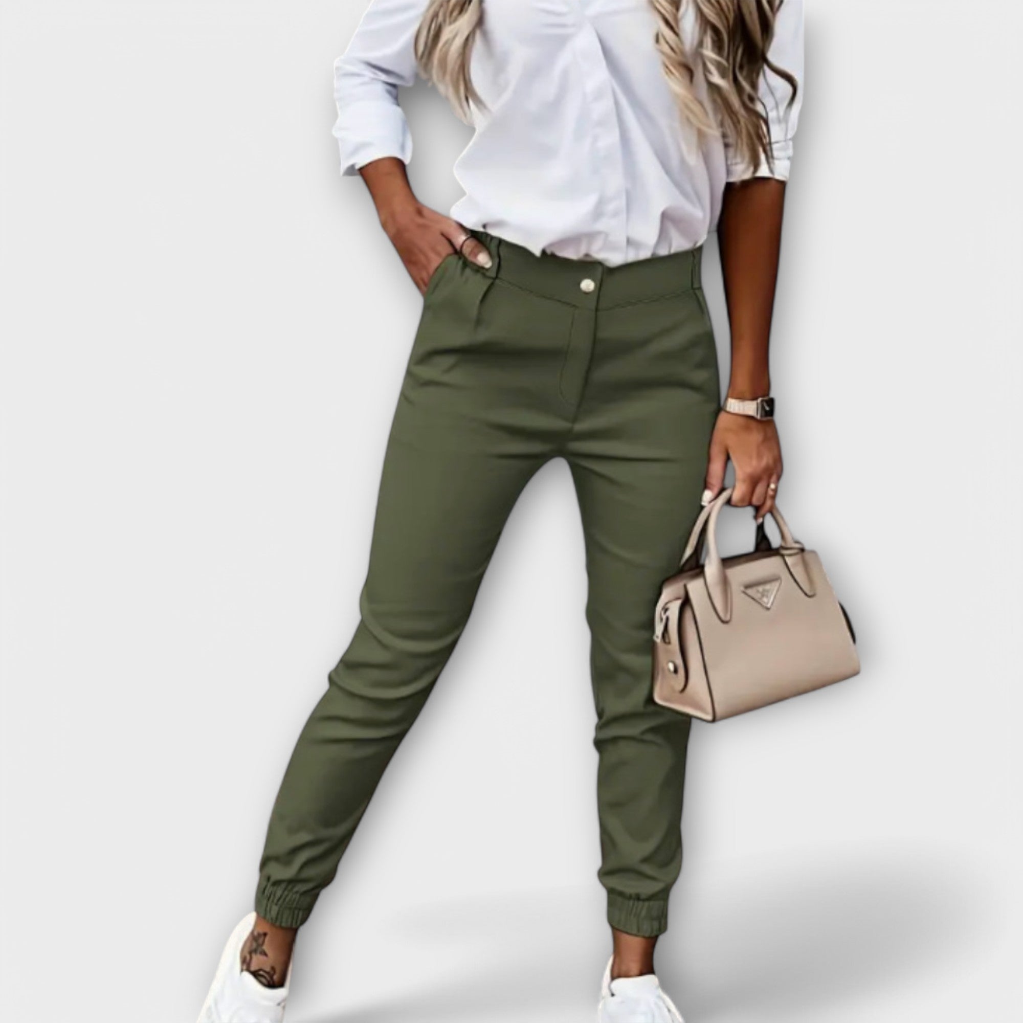 Melania – High-waisted stretch pants