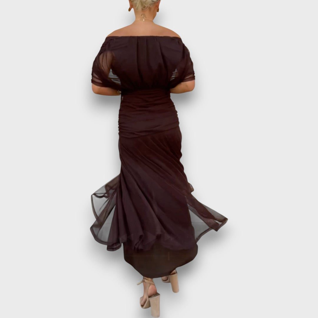 Aiza – Off-Shoulder Maxi Dress