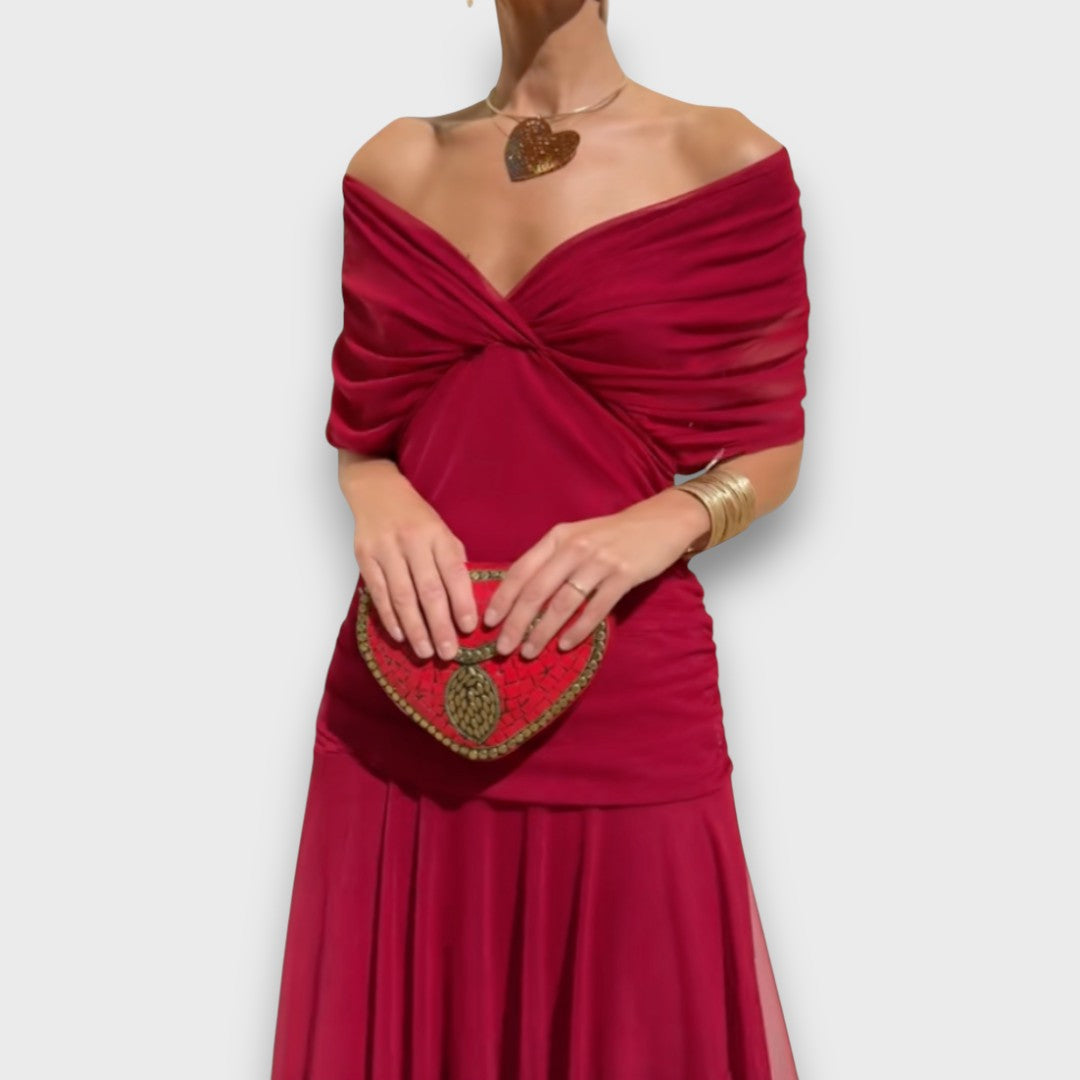 Aiza – Off-Shoulder Maxi Dress