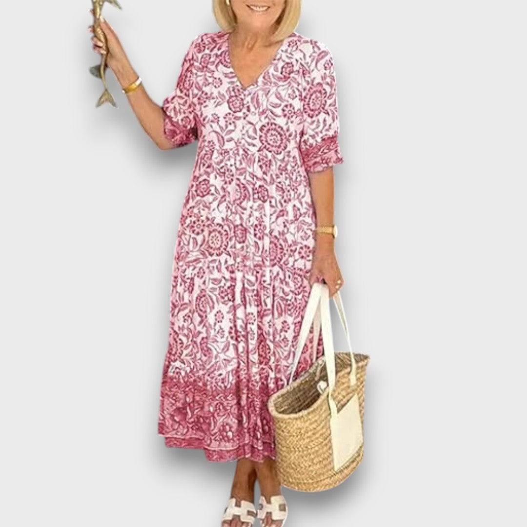 Dorviana – Summer Dress with Floral Lightness