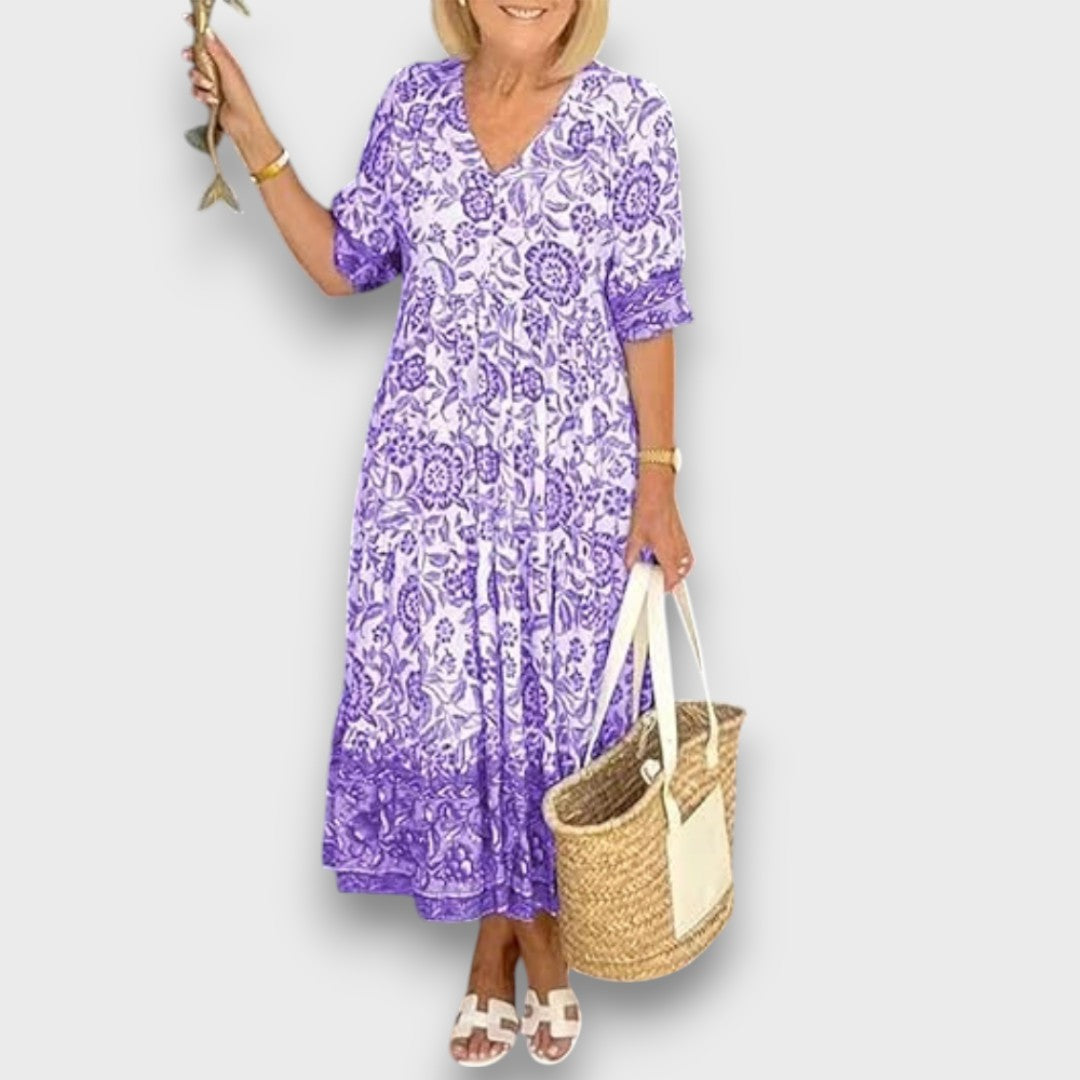 Dorviana – Summer Dress with Floral Lightness