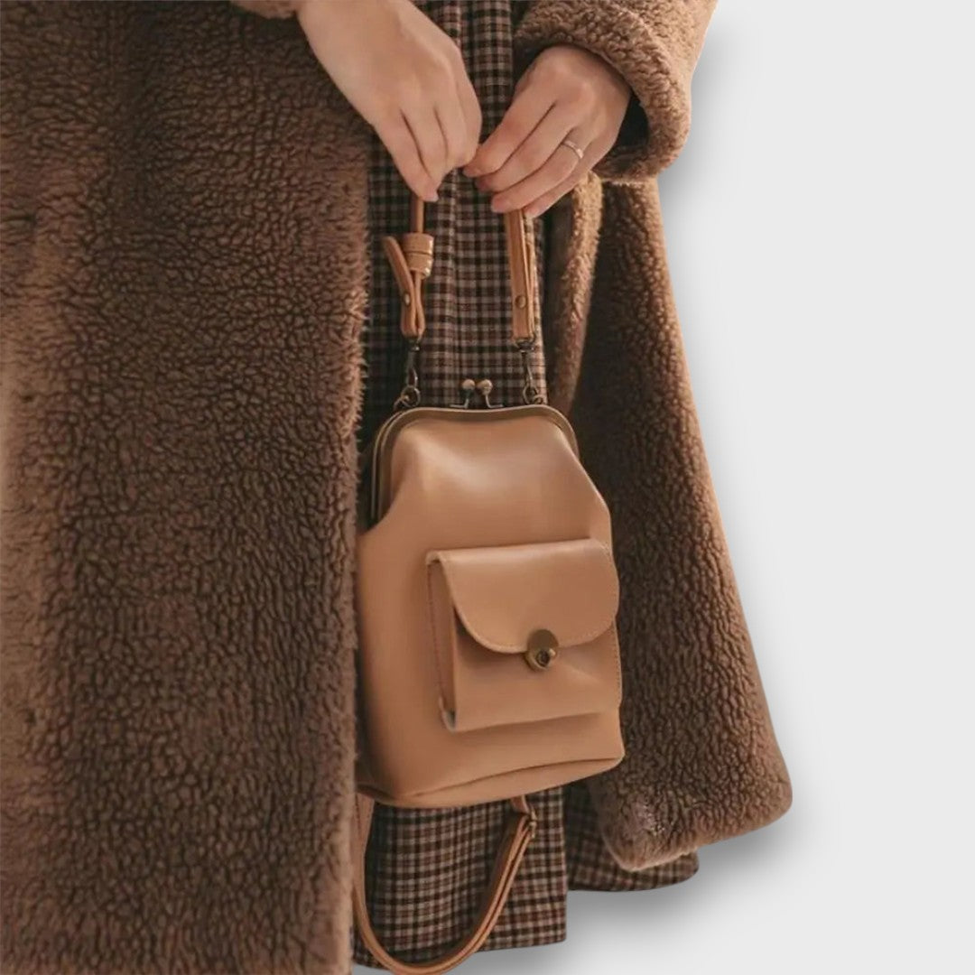 Selmira – Vintage Bag with Kiss-Lock Closure