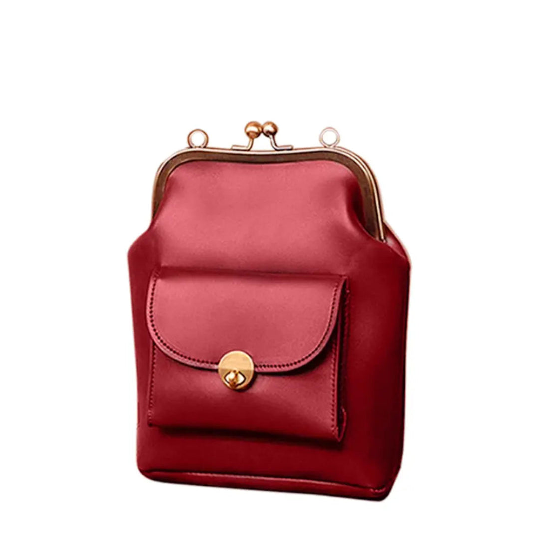Selmira – Vintage Bag with Kiss-Lock Closure