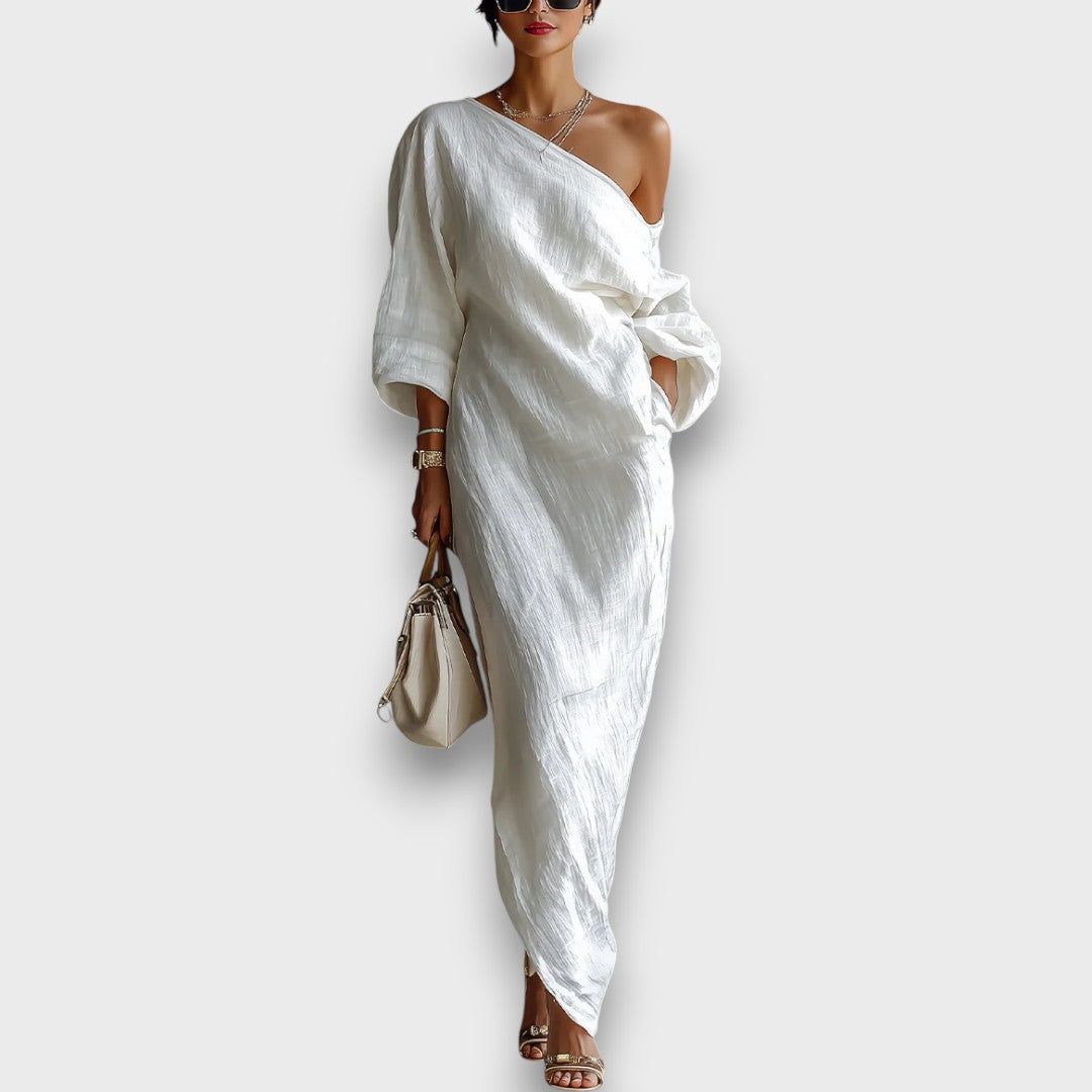 Ivessa – One-Shoulder Maxi Dress