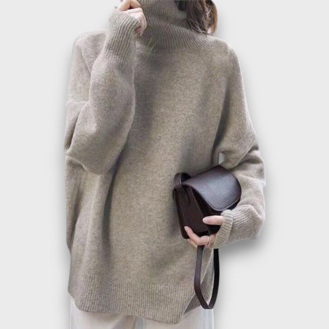 Heathra – Cozy Turtleneck Sweater