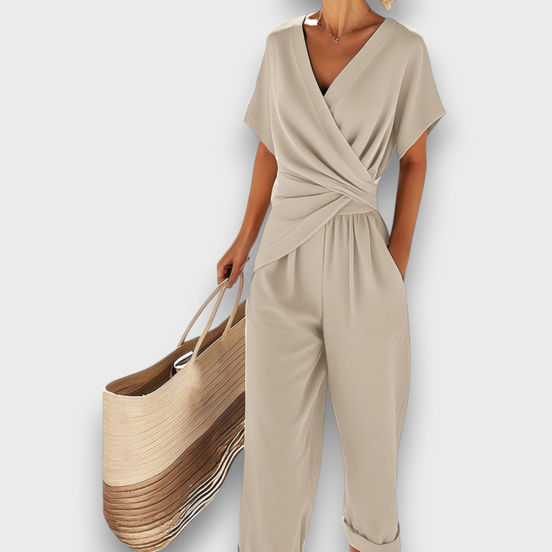 Celira – 2-Piece Set in Jumpsuit Style with Wrap Look