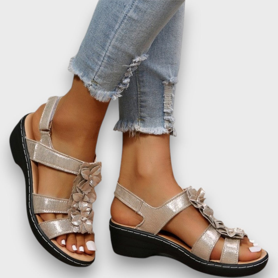 Brisella – Orthopedic Sandals with Wedge Heel