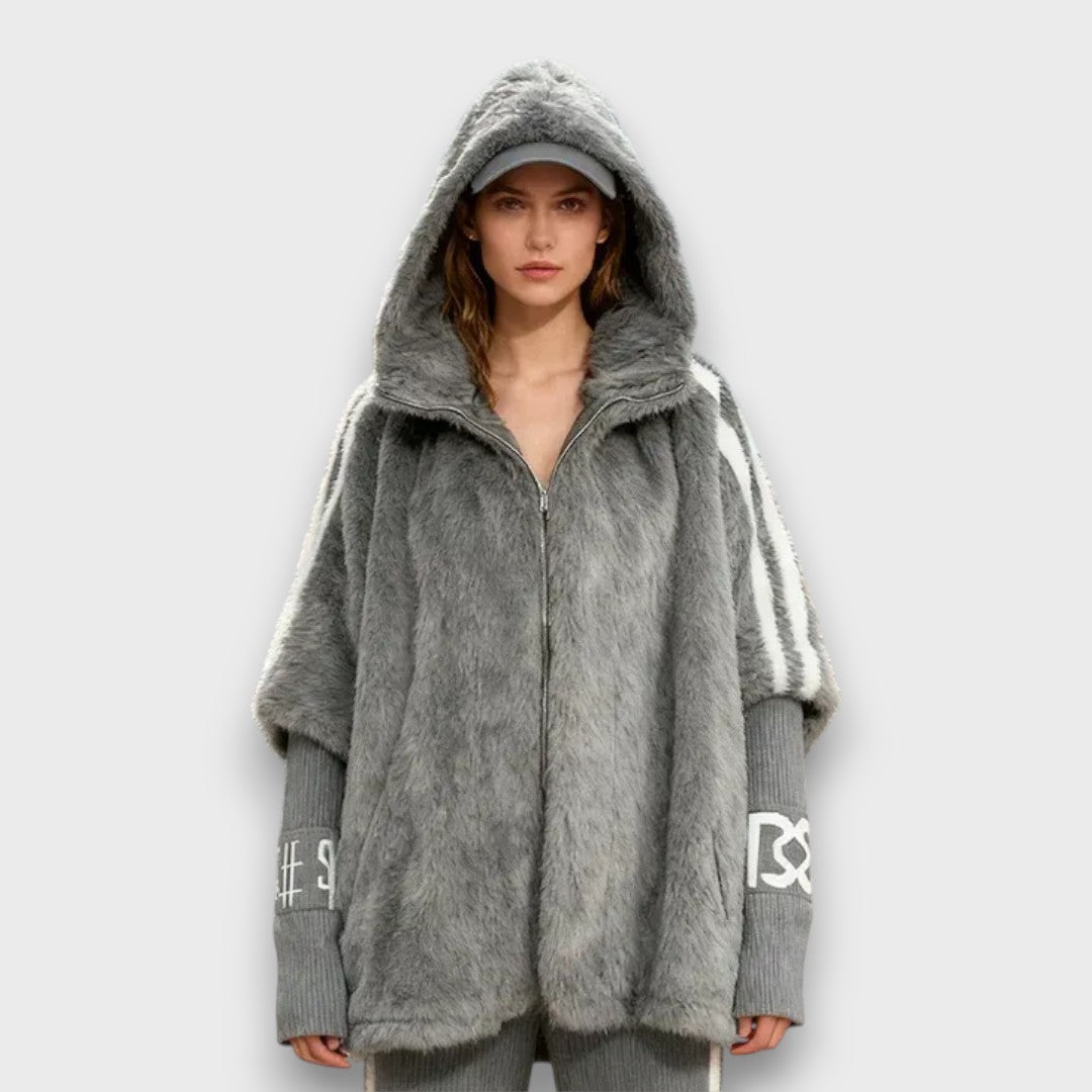 Ainoa – Cozy Zip-Up Hooded Jacket