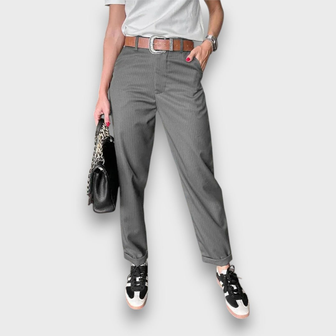 Marelda – Tailored Straight-Leg Trousers