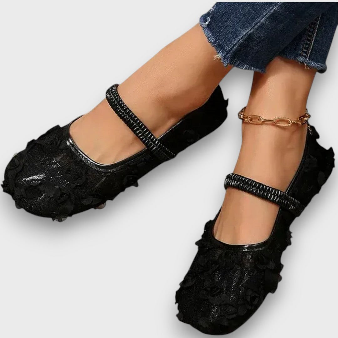 Ivannie – Orthopedic Lace Flats