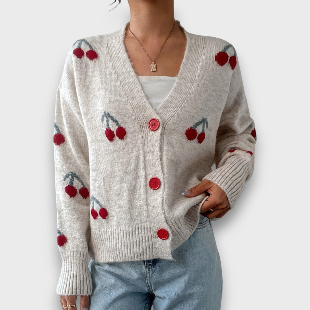 Ravielle – Button-Front Cardigan