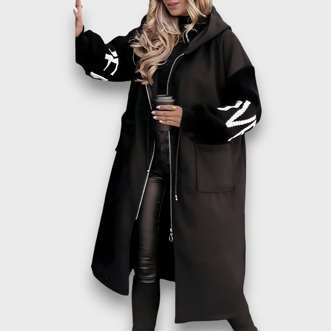 Jarvella – Elegant Cardigan with Hood