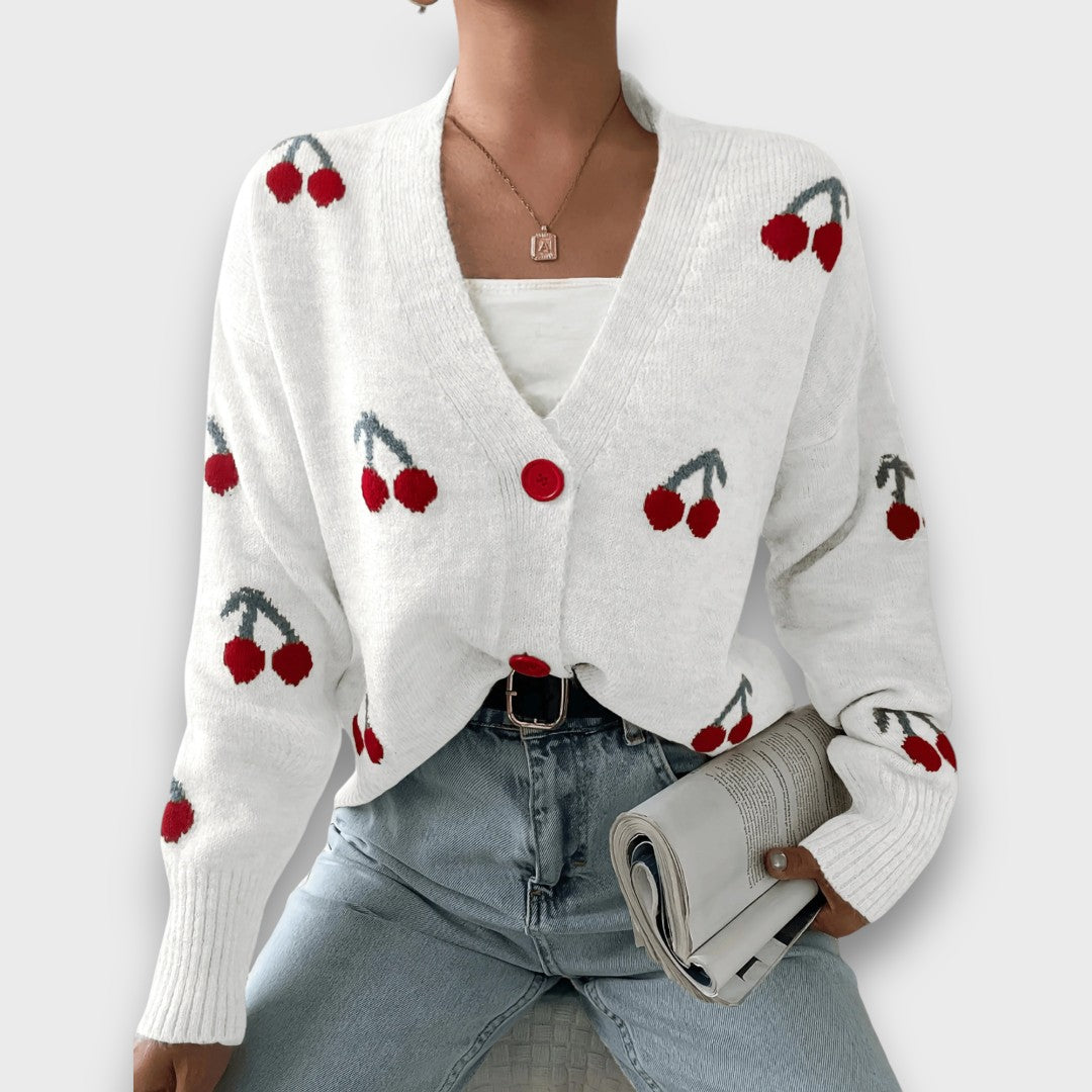 Ravielle – Button-Front Cardigan