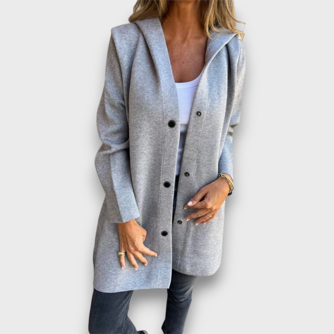 Lurea – Elegant Hooded Jacket