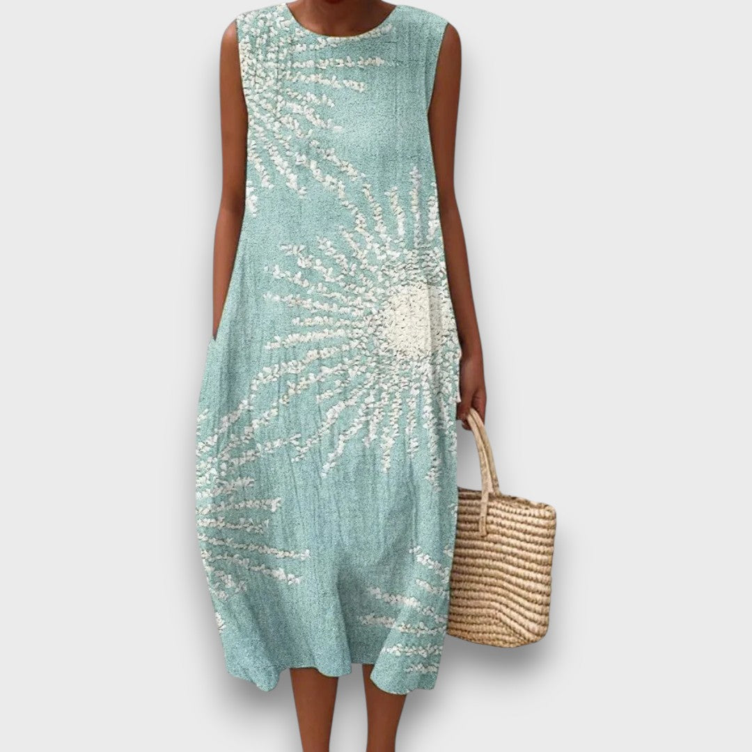 Lumaris – Dress with Sun Motif