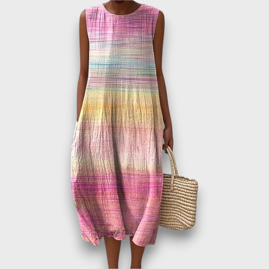 Solivana – Dress with Gradient Color