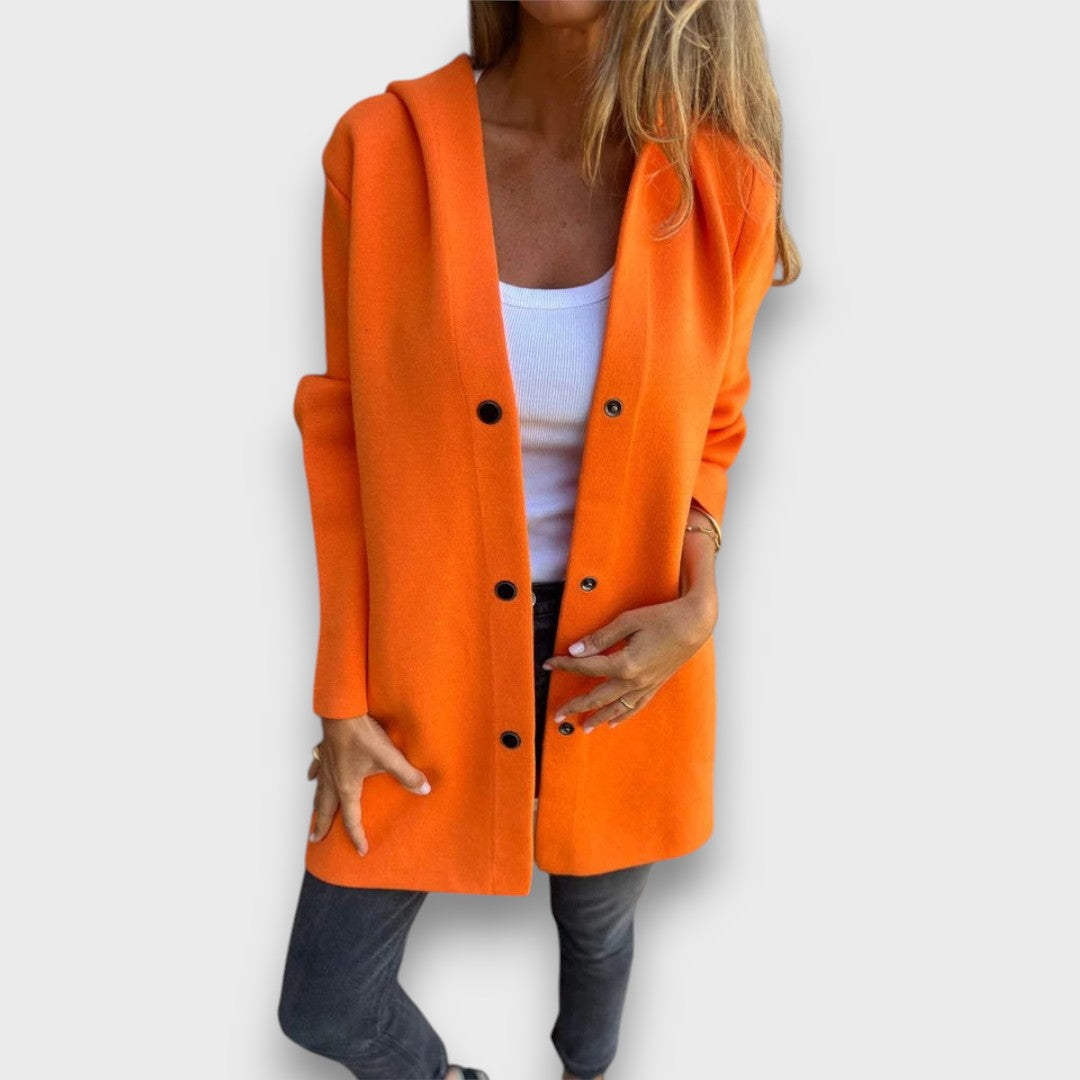 Lurea – Elegant Hooded Jacket