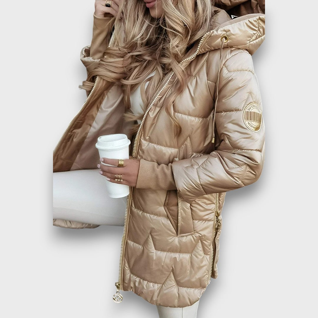 Laverne – Quilted Jacket with Hood