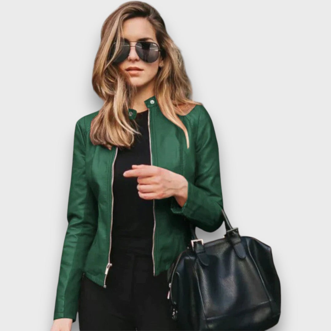 Abigail – Leather Tailored Jacket