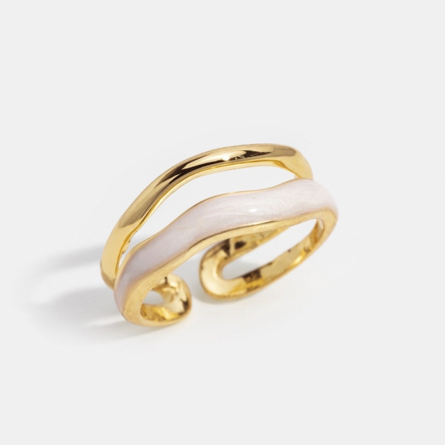 Sahara – Sculptural Gold Ring