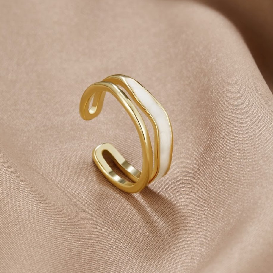 Sahara – Sculptural Gold Ring
