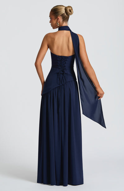 Rynellea - Elegant Strapless Evening Dress