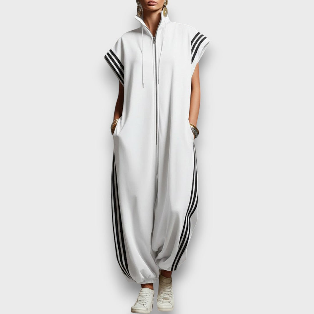 Rana – Zip-Front Utility Jumpsuit